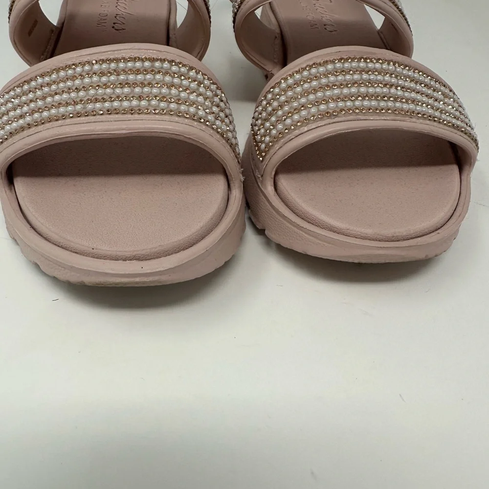 Sketcher Memory foam Embellished Sandals - Picture 6 of 6